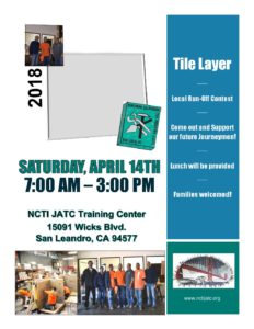 2018 flyer tile contest bricklayers tilesetters and allied tile setter flyer