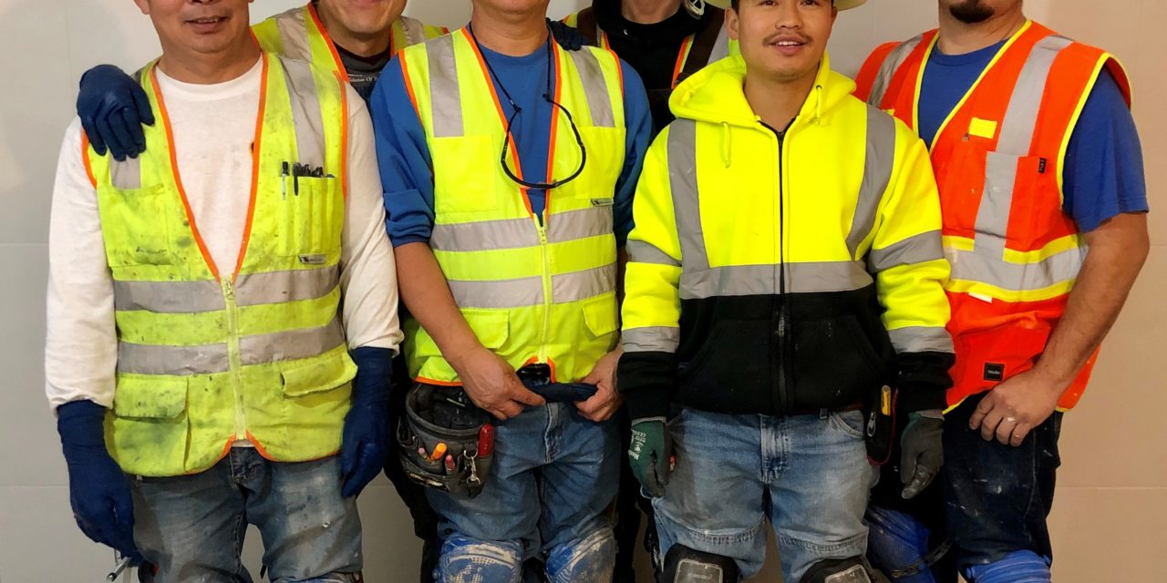 Members at Dellamaggiore Jobsite