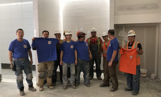 Members at KZ Tile Jobsite