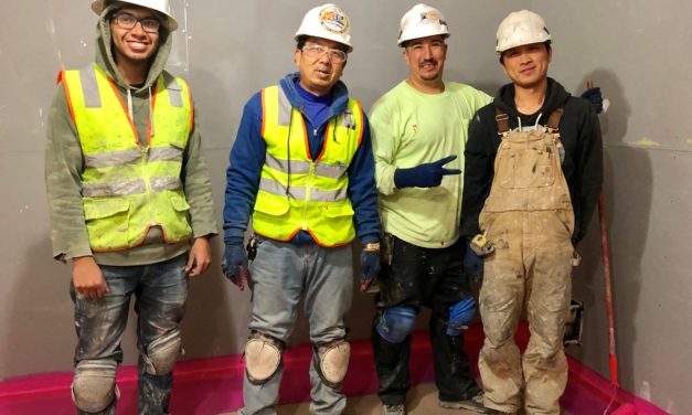 Members at Della Maggiore Jobsite