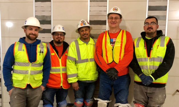 Members at Della Maggiore Jobsite